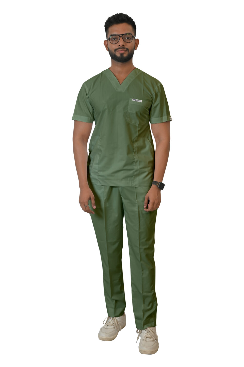 Classic Men’s V-Neck (Olive)